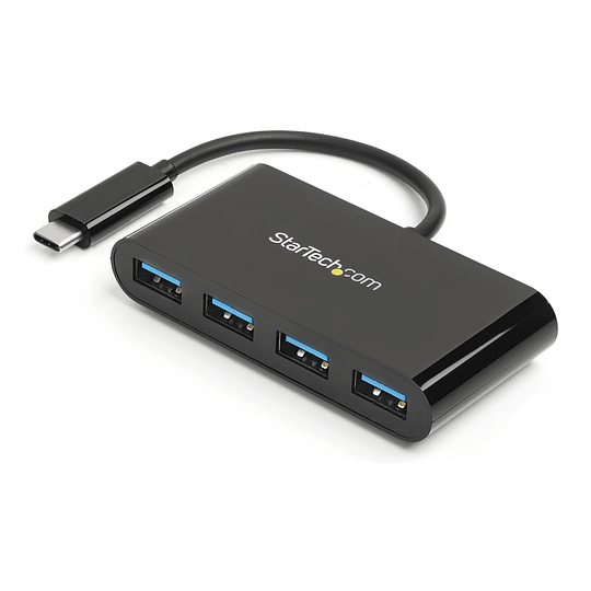 StarTech.com 4-Port USB-C Hub USB-C to 4 USB-A - USB 3.0