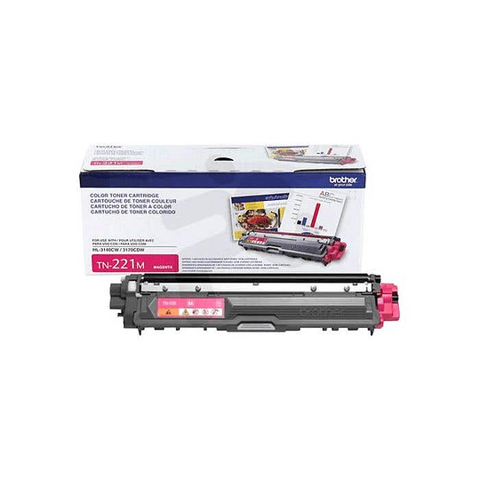 BROTHER TONER TN-221M  PARA 1400 PAGiNAS MAGENTA