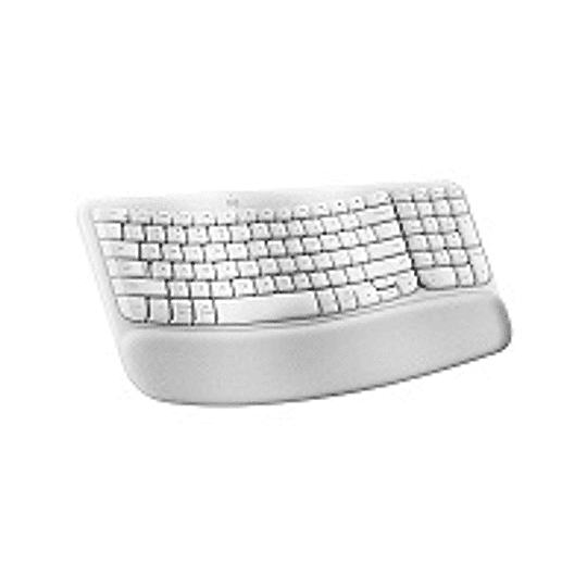 Logitech Teclado Wave Keys Spanish - Off-White