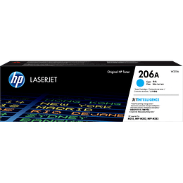 HP 206A Cyan LaserJet Toner Cartridge