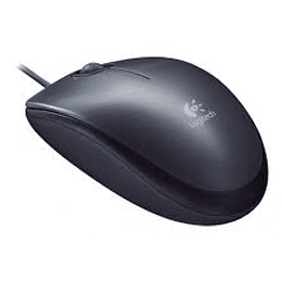 Logitech Mouse M90 USB Negro ambidiestro/ 1000 DPI