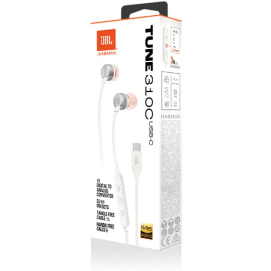 JBL TUNE 310C WHITE