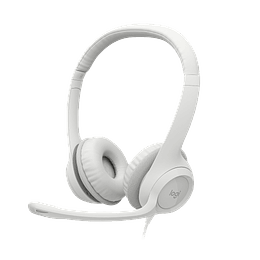 Logitech Audifono USB H390 cancelacion de ruido OFF-WHITE