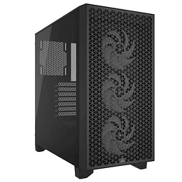 Corsair Gabinete 3000D RGB AirFlow Vidrio Templado Black