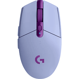 Logitech mouse G305 lighspeed gamer sensor HERO USB Lila