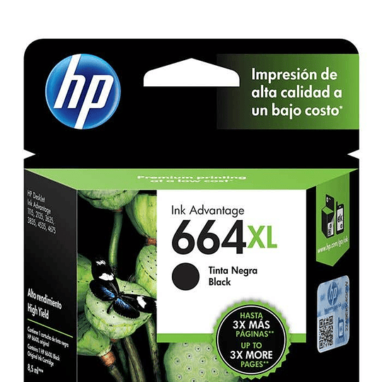 HP 664XL Black Ink Cartridge