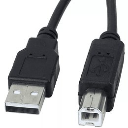 XTECH CABLE DE IMPRESORA USB 2.0 TiPO A MACHO 1.8 METROS