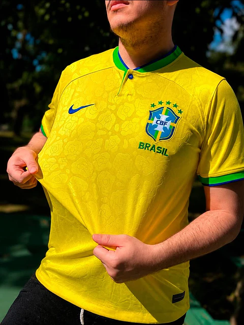 Camisa da Seleção Brasileira Amarela (2022)