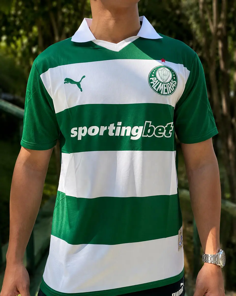 Camisa Palmeiras Listrada Avanti (2025/2026) 1