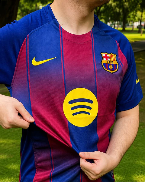 Camisa Barcelona Nike I Torcedor (2025/2026)  