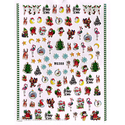 sticker de navidad ref WG388