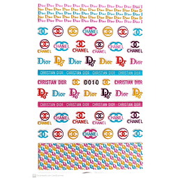 Stickers Marcas ref D010