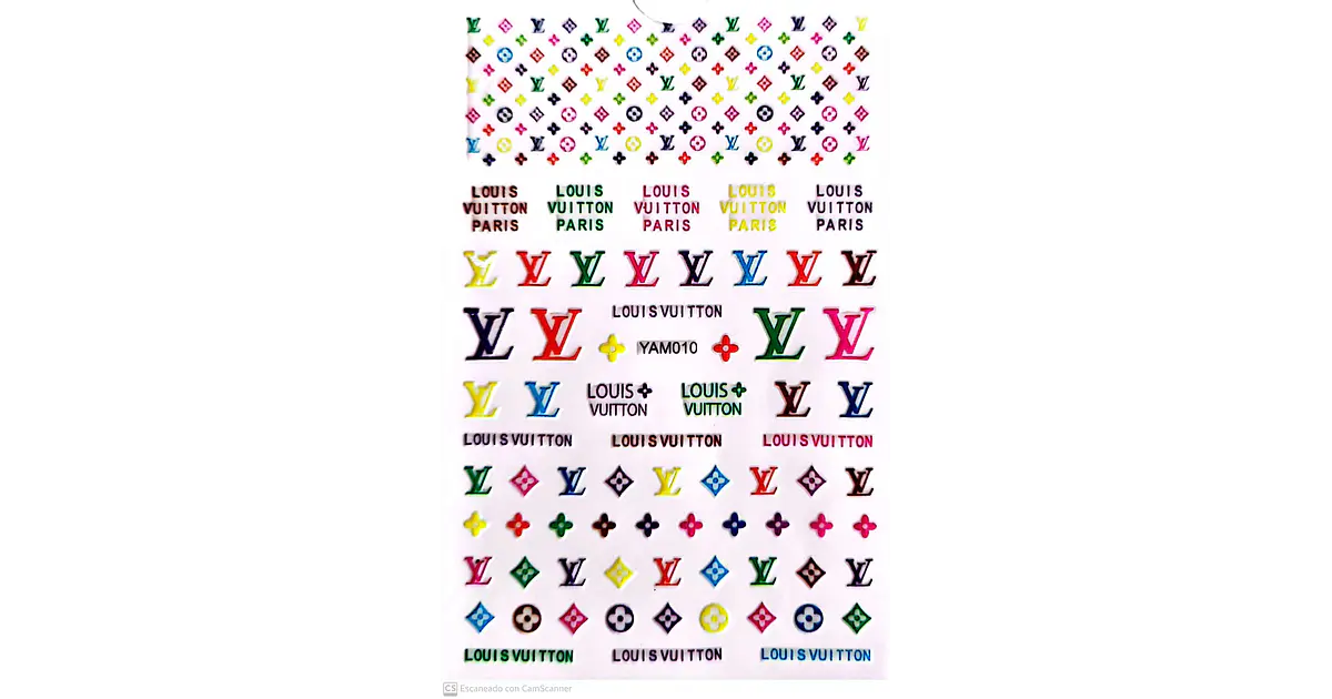 Stickers LV Ref: Yam010
