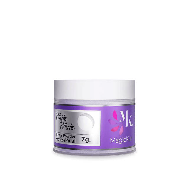 Acrílico magic kur white white 7 gr