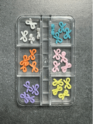 Decoracion Lazitos mod C 24pcs