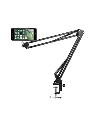 Soporte para celular articulado con brazo extensible 