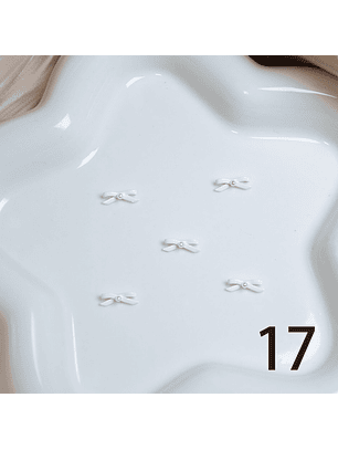 Dije lazos blancos 5 pcs 