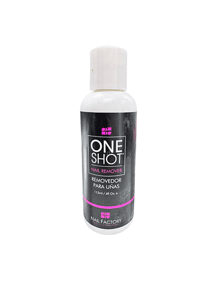 Removedor one shot para esmalte 4oz