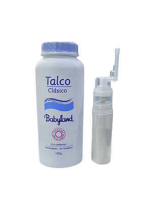 Kit dispensador con talco 