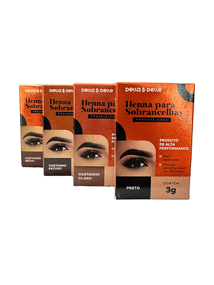 Tinte Henna della & delle 3gr
