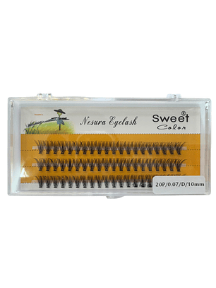 Pestañas nesura eyelash 20p / 0.07 / 10mm