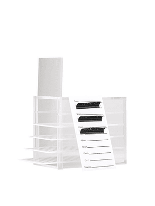 Caja organizador de pestañas 5 piso