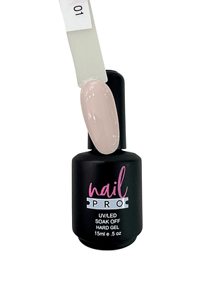 Hard gel nail pro 01 15ml