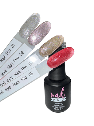 Esmalte ojo de gato platinum nail pro