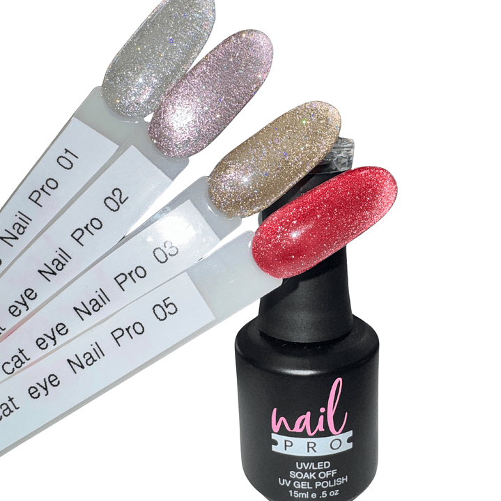 Esmalte ojo de gato platinum nail pro 1