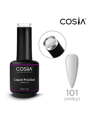 Polygel liquido cosia 101 blanco lechoso