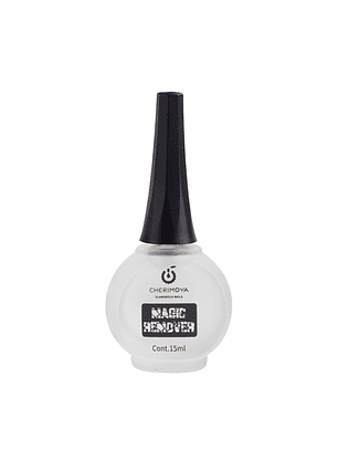 Removedor mágico para gel y acrilico cherimoya 15ml