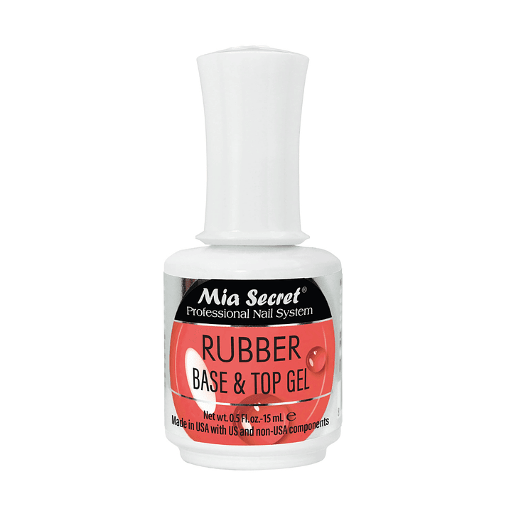 Rubber base y top gel mia secret 15ml 1