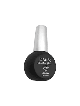 Base rubber dans transparente de 30ml grande 