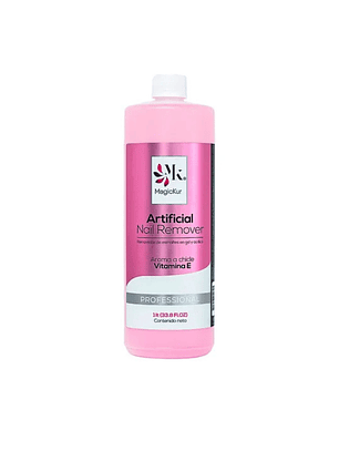 Removedor magic kur aroma chicle 1 litro acrilico y gel 