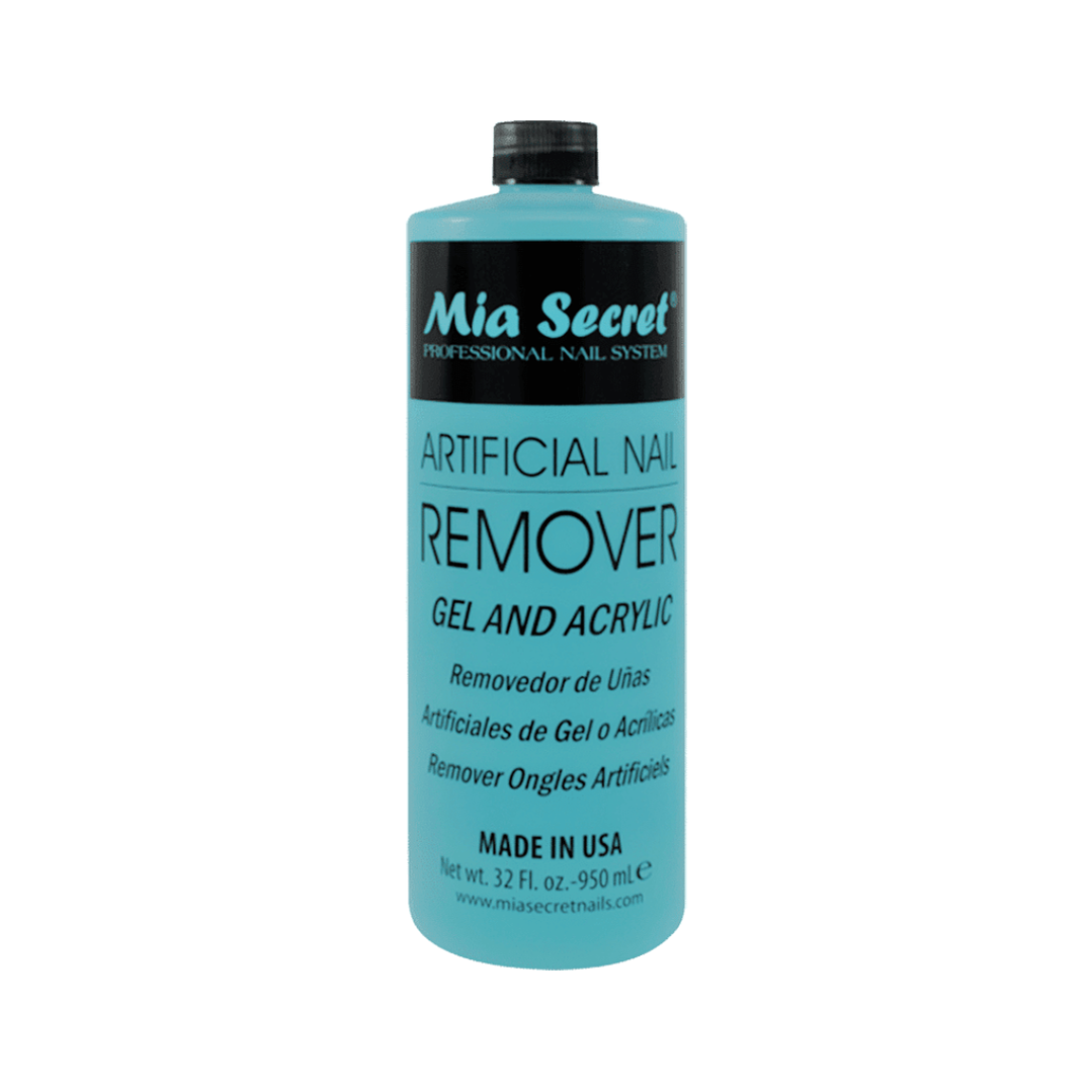 Removedor mia secret 940ml artificial nail gel y acrilico  1