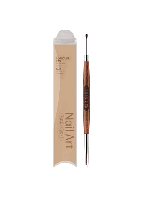 Pincel de silicona con espatula