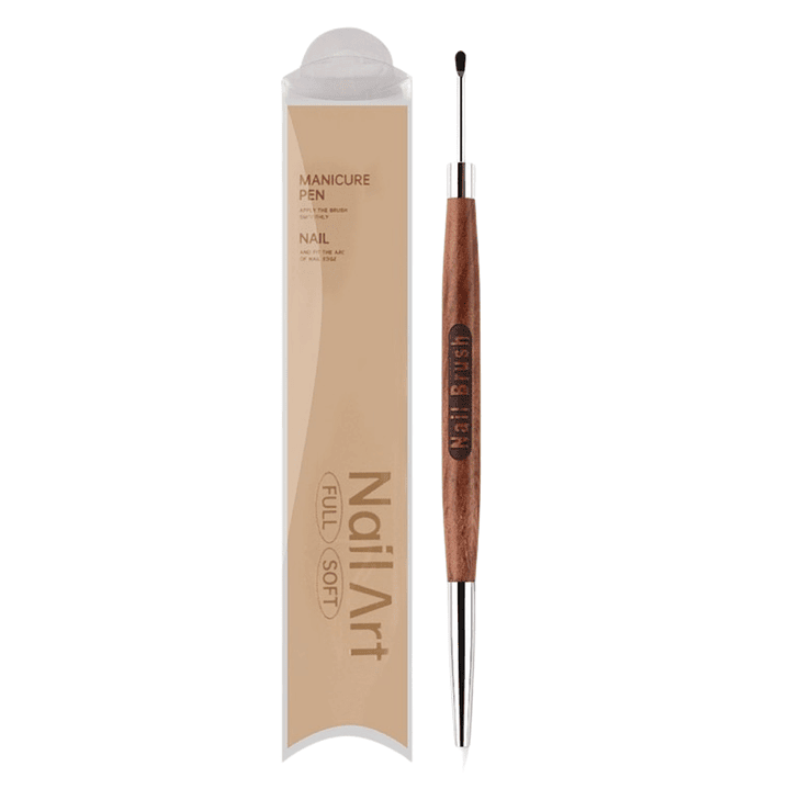 Pincel de silicona con espatula 1