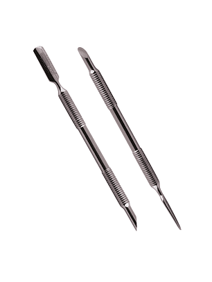 Repujador metálico doble punta cherimoya 