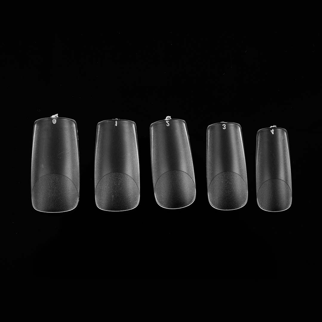 Uñas soft gel cuadrada 500 pcs cherimoya  2