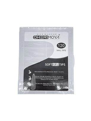 Uñas soft gel cherimoya stilleto 120 pcs