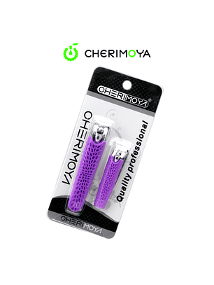 Corta uña cherimoya de dos piezas 