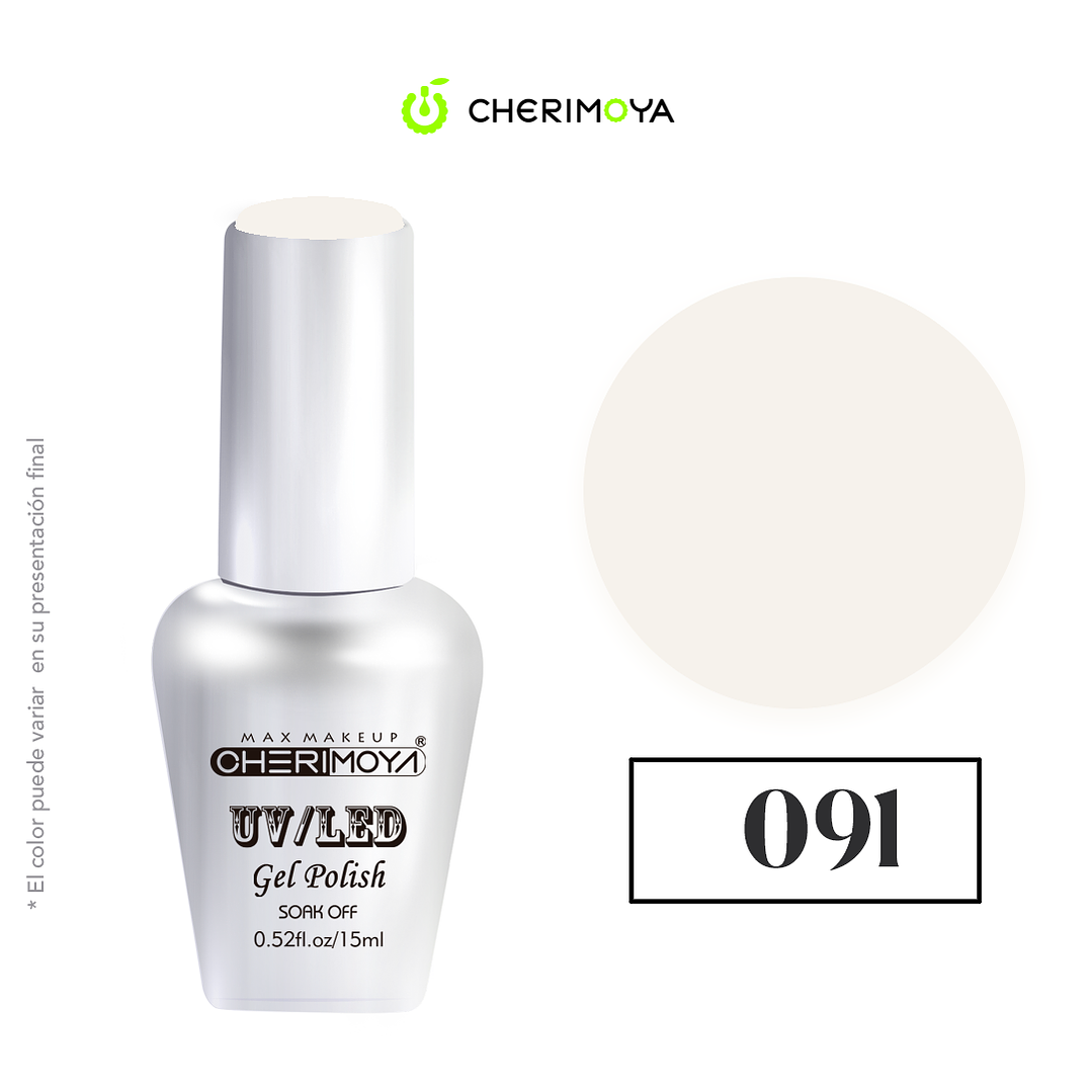 Esmalte blanco lechoso cherimoya 15ml 1