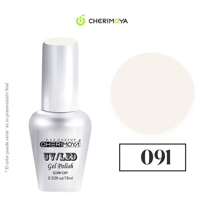 Esmalte blanco lechoso cherimoya 15ml 1