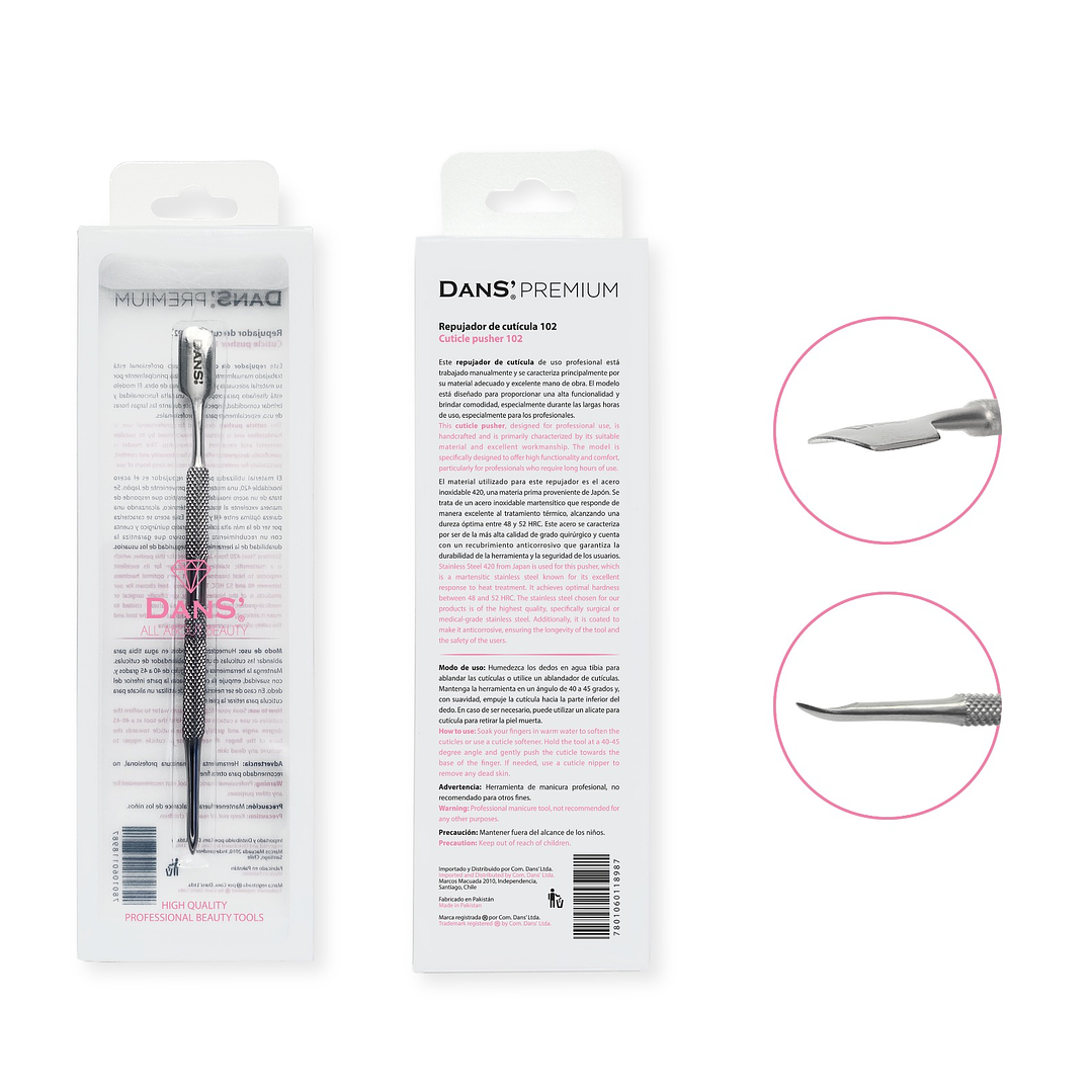 Repujador dans de acero inoxidable 420 modelo 102 1