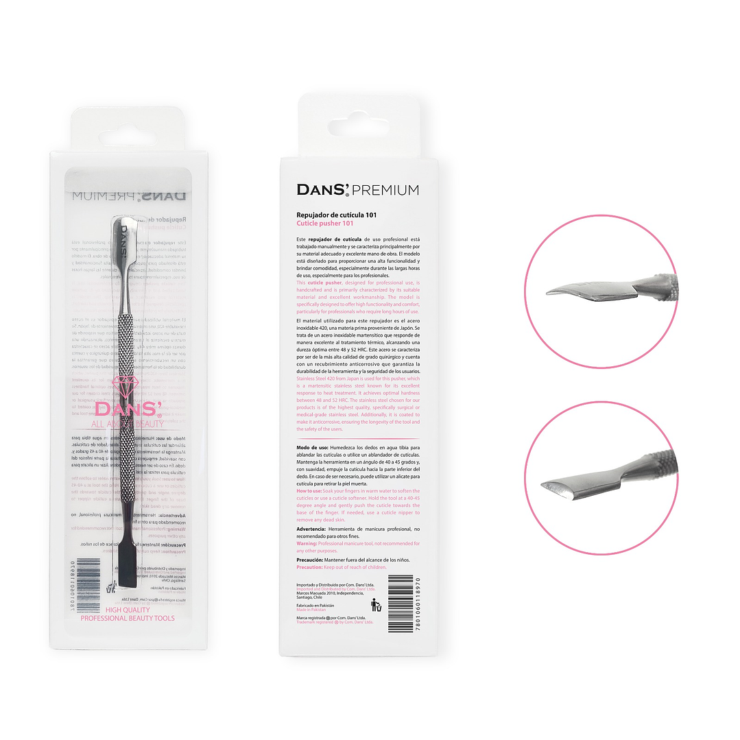 Repujador dans de acero inoxidable 420 modelo 101 1