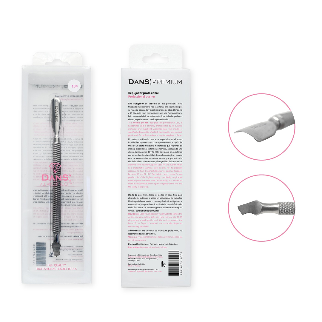 Repujador dans de acero inoxidable 420 modelo 104 1