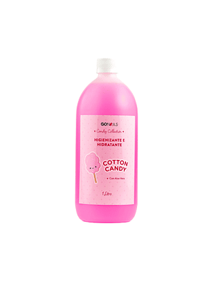 Higienizante go nails cotton candy litro
