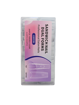 Molde dual sandwich coffin 240pcs