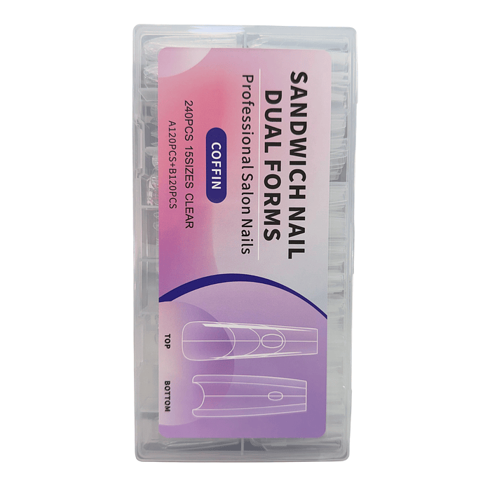 Molde dual sandwich coffin 240pcs 1