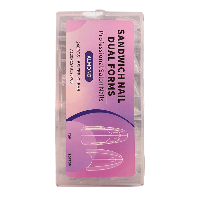 Molde dual sandwich almond 240pcs 1